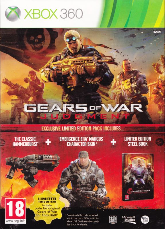 Gears of War box art for Xbox 360